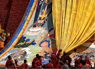 Ganden Thangka Festival Ganden Thangka Festival