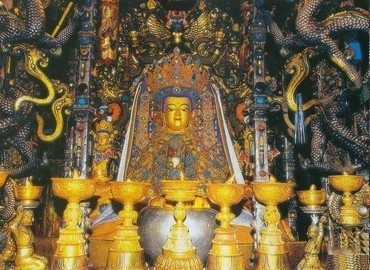 The life-sized statue of the Jowo Shayamuni of age 12 can be seen in Jokhang Temple, it is regarded as the holiest object in Tibet. The life-sized statue of the Jowo Shayamuni of age 12 can be seen in Jokhang Temple, it is regarded as the holiest object in Tibet.