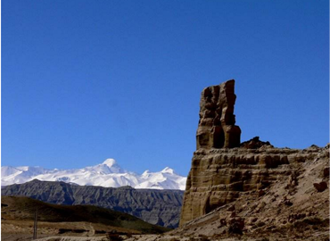 Zanda Clay Forest lies between Gangdise and Himalaya. Zanda Clay Forest lies between Gangdise and Himalaya.