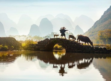 Yangshuo is the most Chinese area in China. Yangshuo is the most Chinese area in China.
