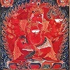 The Red Thangka showcases the wrathful and ferocious qualities of the deity. The Red Thangka showcases the wrathful and ferocious qualities of the deity.