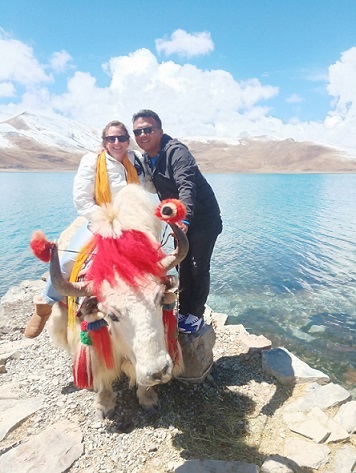 Good time at Namtso Lake Good time at Namtso Lake