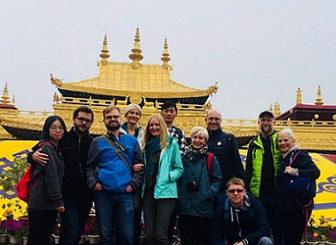 Group members for Lhasa Everest Namtso tour Group members for Lhasa Everest Namtso tour