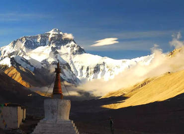 Best place to take a photo of Mt. Everest.