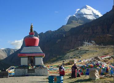 Mt.Kailash is the Precious Snow Mountain. Mt.Kailash is the Precious Snow Mountain.