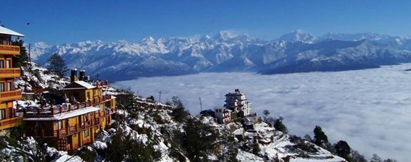 Nagarkot in winter. Nagarkot in winter.