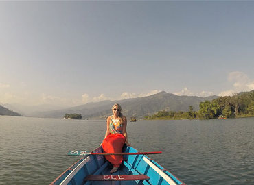 A relaxing visit to Lake Phewa A relaxing visit to Lake Phewa