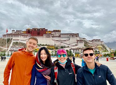 Best viewing platform of Potala Palace Best viewing platform of Potala Palace