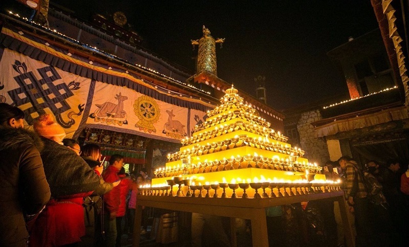butter lamp festival