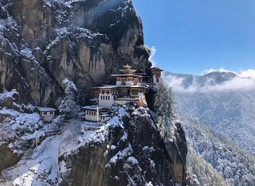 Taktsang Monastery is the most sacred Buddhist temple in Bhutan Taktsang Monastery is the most sacred Buddhist temple in Bhutan