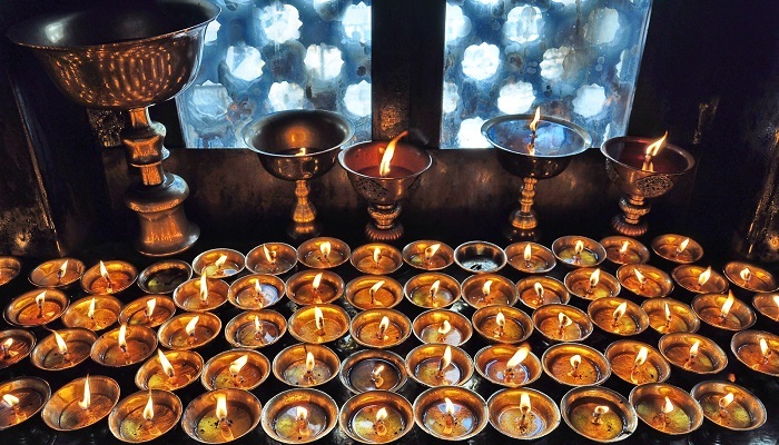 Tibetan Butter Lamp