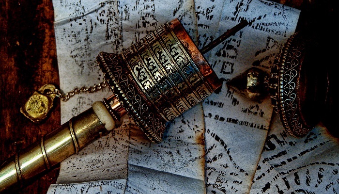 Tibetan Prayer Wheel
