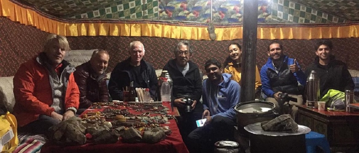 Nomad tents at Everest Tent Camp