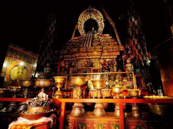 Stupa of the 10th Panchen Lama