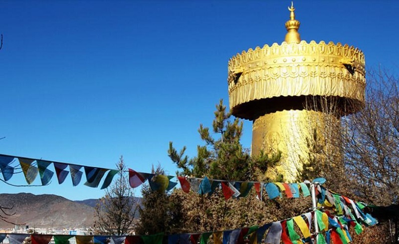 Prayer Wheels in Shangri-La