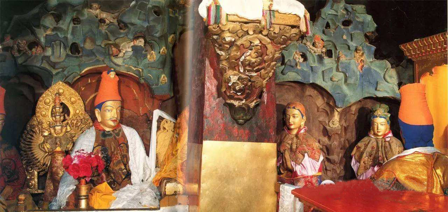 Songtsen Gampo and his wives