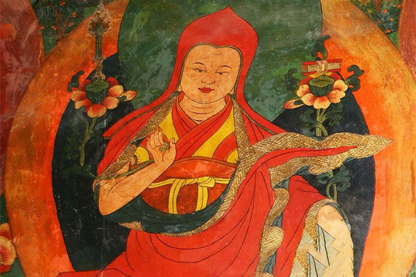 Phags-pa on mural